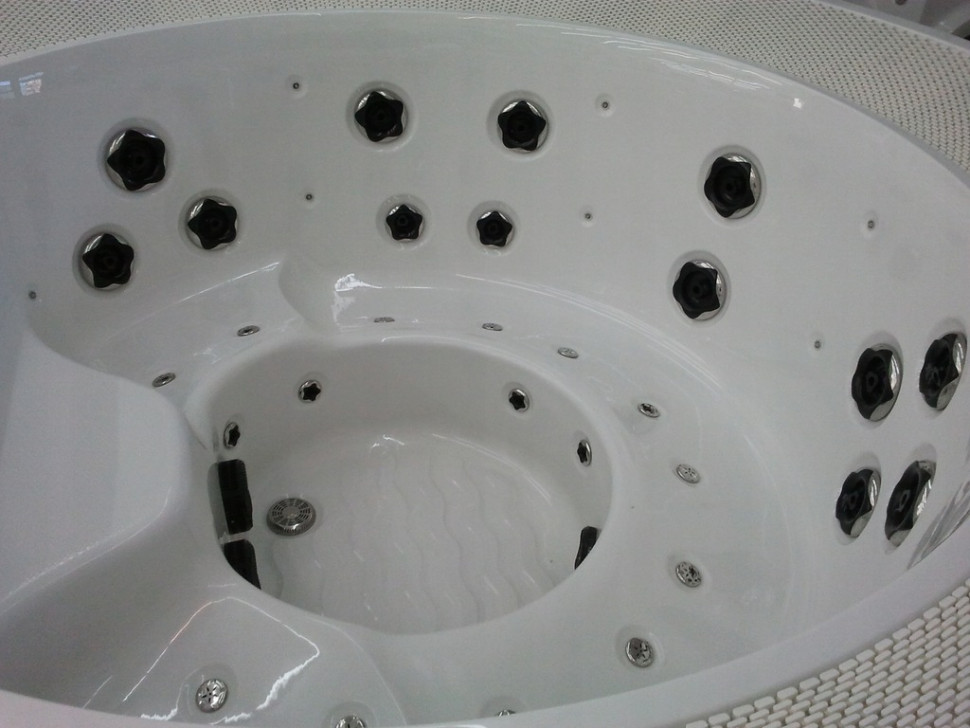 Переливной СПА бассейн (чаша) Joyee Melbourne круглый (рис.3) Переливной СПА бассейн (чаша) Joyee Melbourne круглый (рис.3)