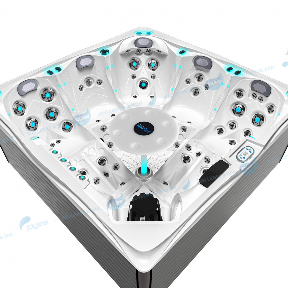 Гидромассажный СПА бассейн Joyee SPA Lincoln-R (рис.4) Гидромассажный СПА бассейн Joyee SPA Lincoln-R (рис.4)